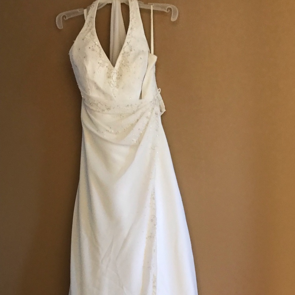 Diamonds & Lace wedding dress